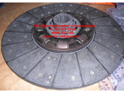 Диск сцепления ведомый 430 мм (Z=10, D=51) DF DONG FENG (ДОНГ ФЕНГ) 1601ZB1T-130 для самосвала фото 1 Ставрополь