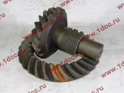 Коническая пара среднего редуктора (28х17, i-5.73, короткий хвостик, мелкий шлиц) SH HOWO (ХОВО) DZ9112320689 фото 1 Ставрополь