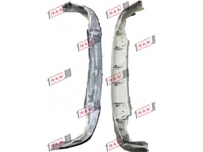 Бампер A7 черный нижний металлический узкий HOWO A7 WG1664240006/1 фото 1 Ставрополь