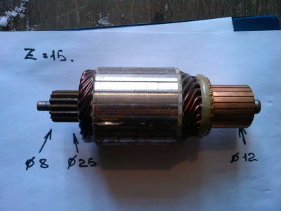 Ротор стартера ISKRA HOWO (ХОВО)  фото 1 Ставрополь